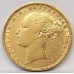 GREAT BRITAIN UK 1874 . ONE 1 SOVEREIGN . GOLD COIN
